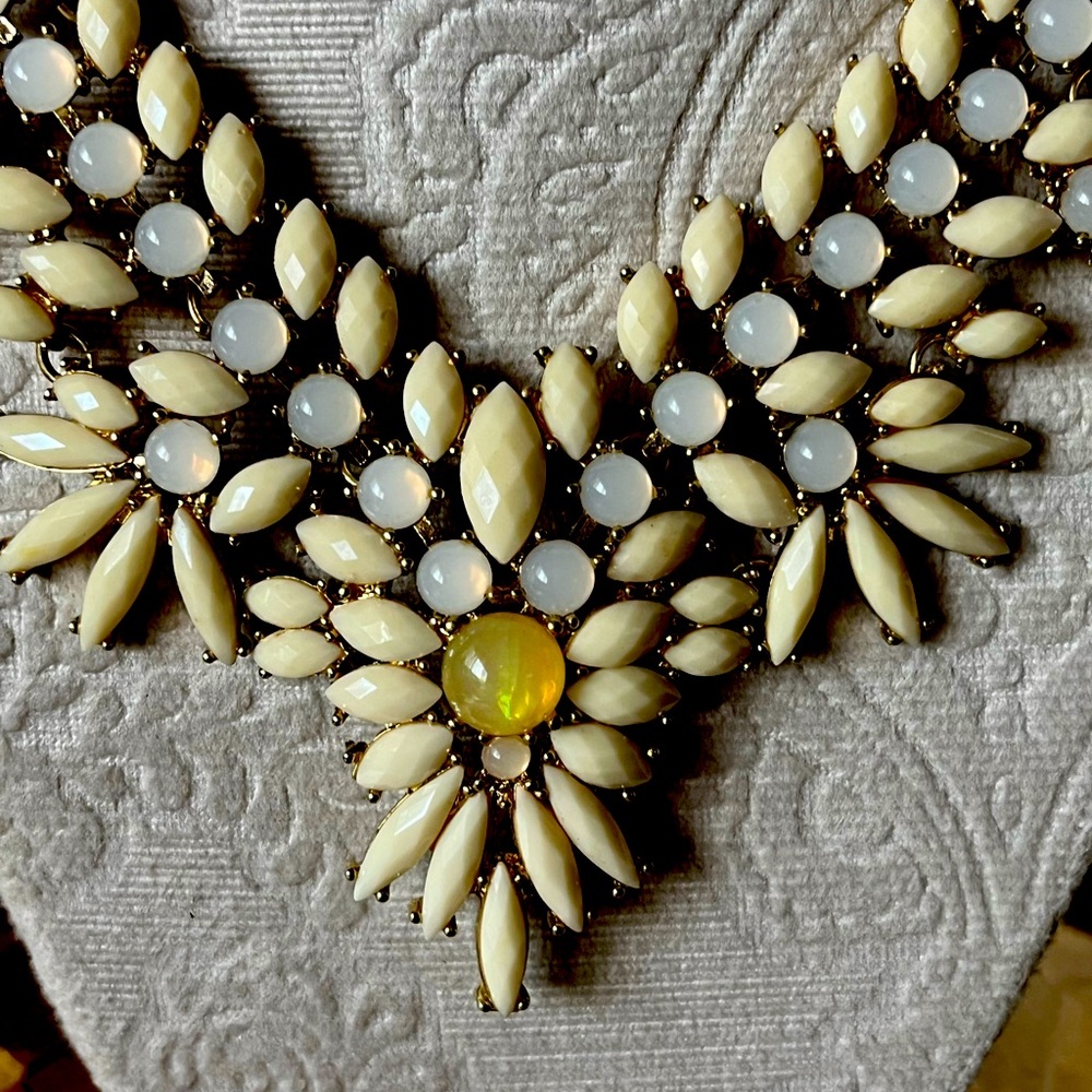 Modern Vintage Statement Necklace